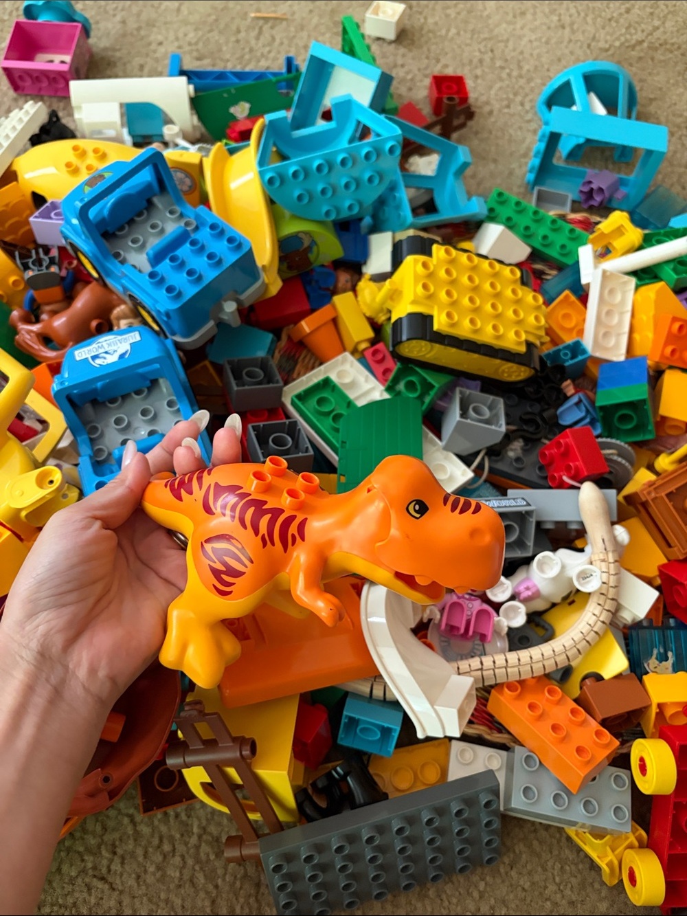 Assorted Building Block Toy Set for Kids - Multi-Color - Picture 2 of 3